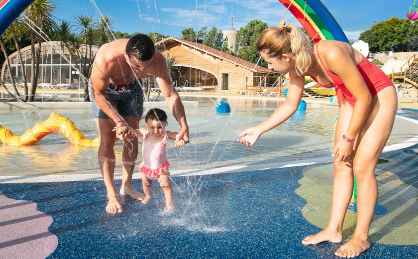 Splaszone du camping Mimizan Plage